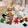 Custom Wholesale Plush Shoulder Magnet Stuffed Cartoon Animal Toy