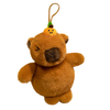 High Quality Plush Stuffed Soft Cute Animal Capybara Toy Keychain
