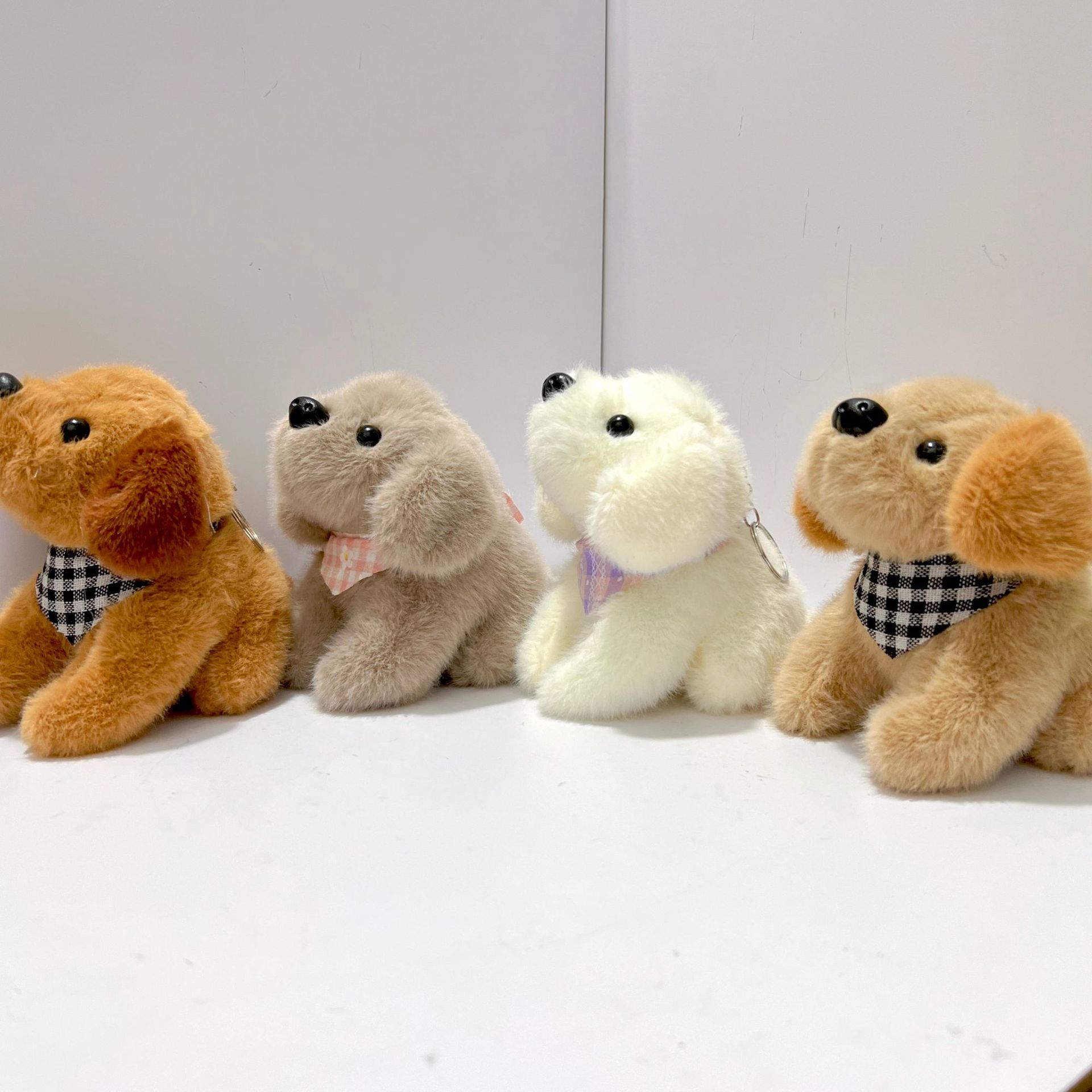 Custom Plush Stuffed Soft Scarf Dog Toy Doll Exquisite Gift
