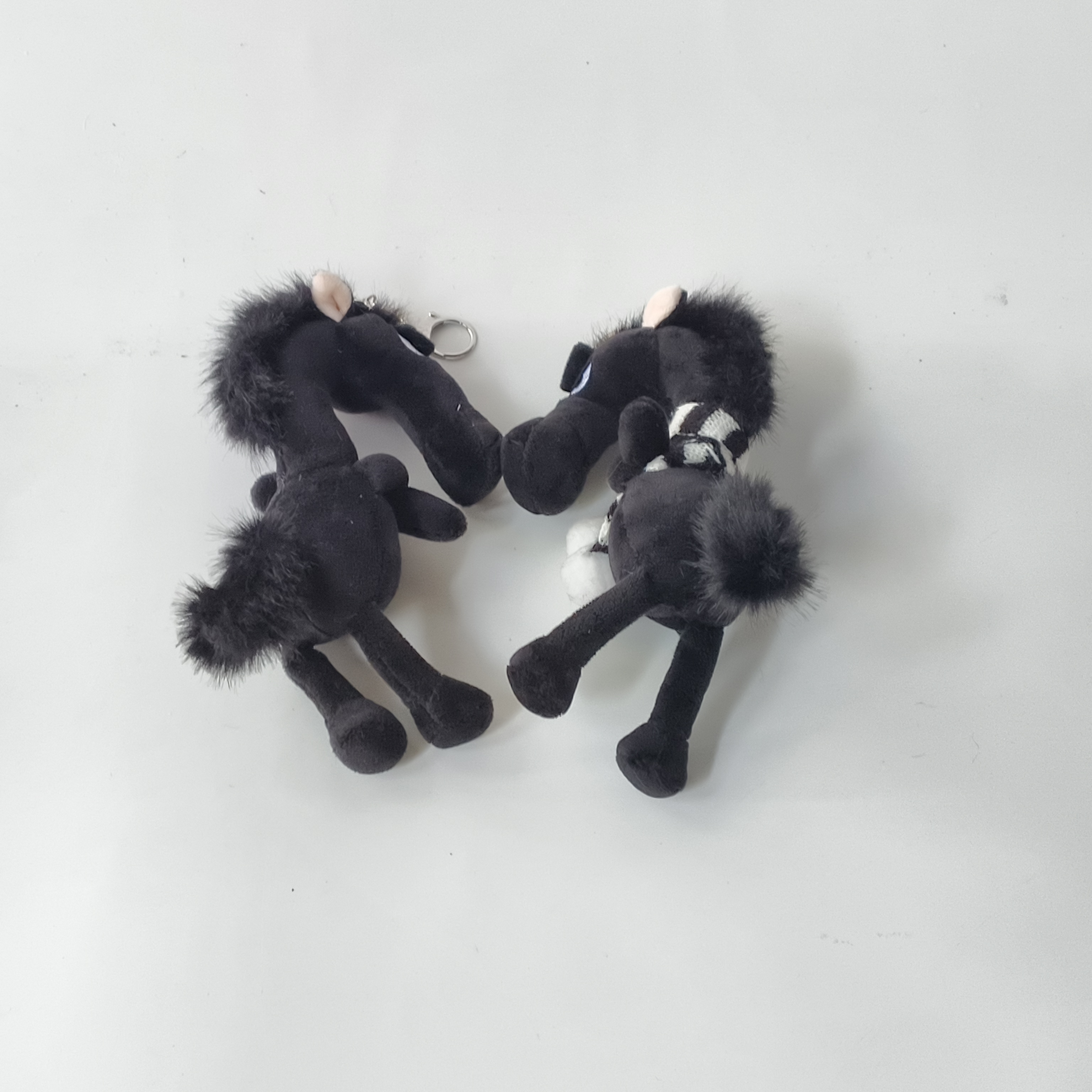 Year 2026 Plush Horse Mascot Soft Stuffed Animal Wholesale Gift Keychain Toys