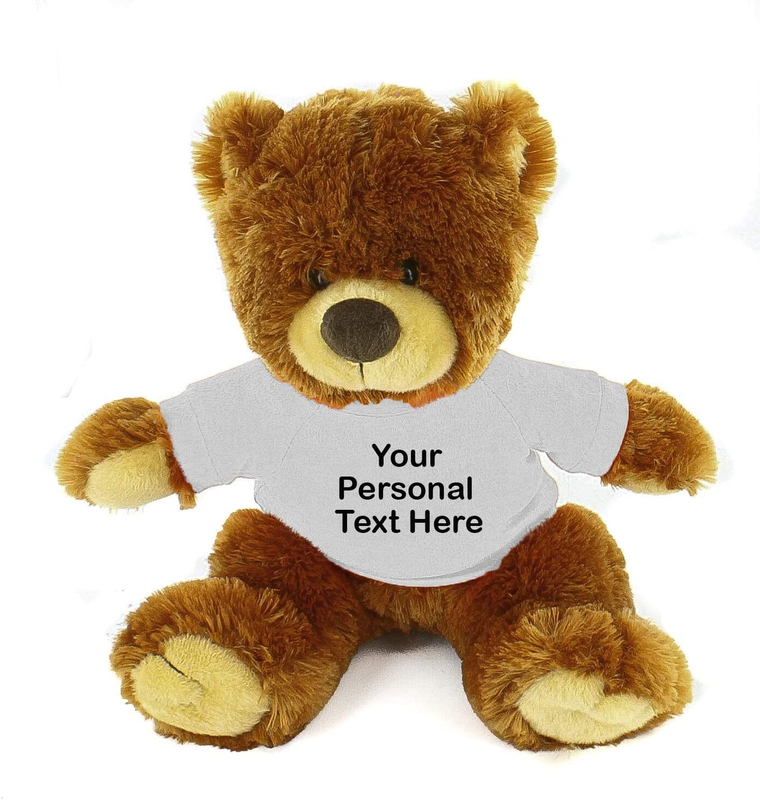 Teddy bear plush stuffed pp cotton soft custom sitting animal toy with t-shirt