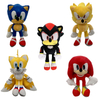 Sonic Plush Collection Soft Cartoon Mascot Stuffed Doll Gift Custom Toy