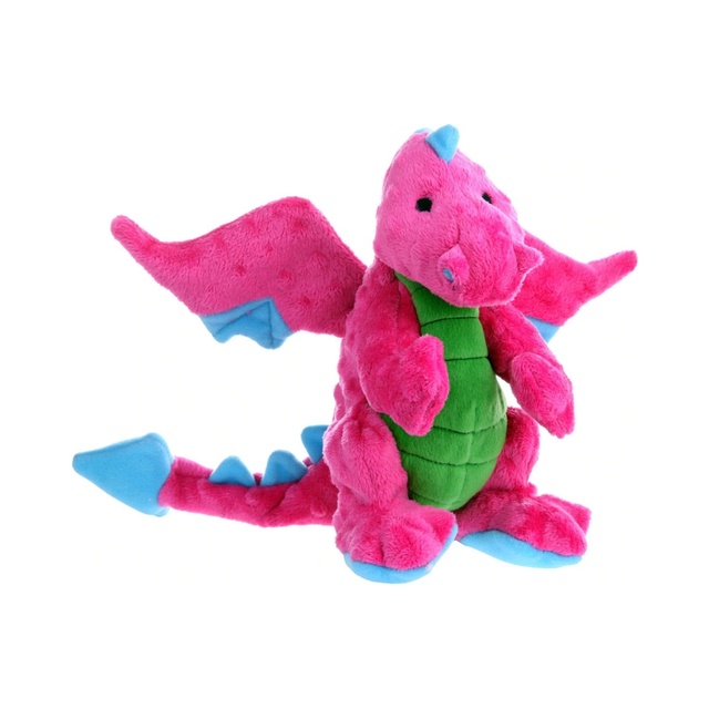 Dinosaur Purple Plush Squeaky Soft Chewy Animal Dog Toys