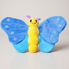 Butterfly Custom Plush Soft Dog Squeaky Wholesale Factory Pet Chewy Toys