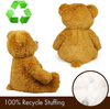 YD-X071 Nature Fur Soft Fluffy 20inch Big Size Sitting Animal Custom Plush Teddy Bear