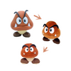 Nintendo Mushroom Super Mario Goomba Cartoon OEM Plush Soft Custom Animal Toy