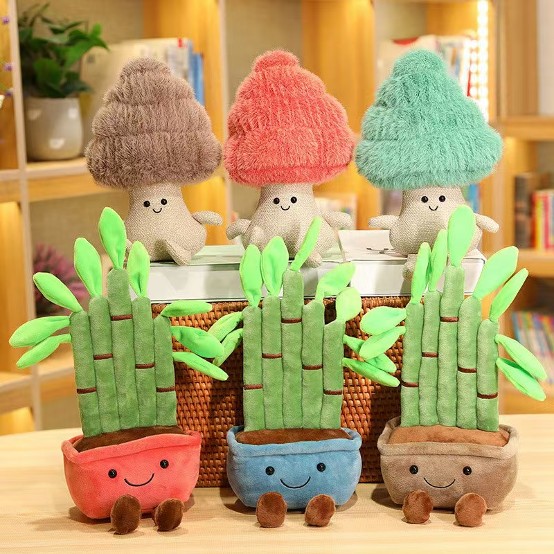 Creative Plush Stuffed Cartoon Pinho Tree Toy Indoor Decoration from ...