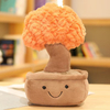 Custom Plush Stuffed Cartoon Money Tree Toy Doll Table Decoration