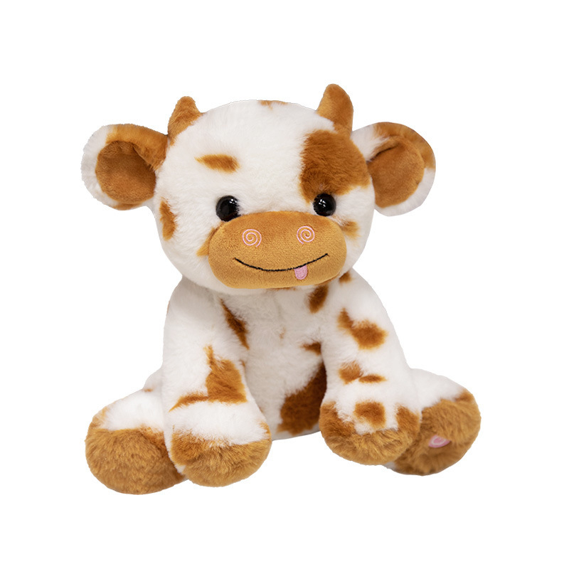 Custom LED Plush Toy Stuffed Animal Cow Doll for Gift