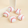 YD-BD003 10cm Baseball Wholesale Pet Gift Plush Soft Squeaky Dog Chewy Toy