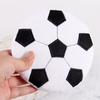 YD-BD009 Flat Round Sports Ball Plush Creative Soft Squeaky Dog Toy Wholesale