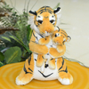 High Quality Plush Stuffed Simulated Tiger Toy Set Birthday Gift