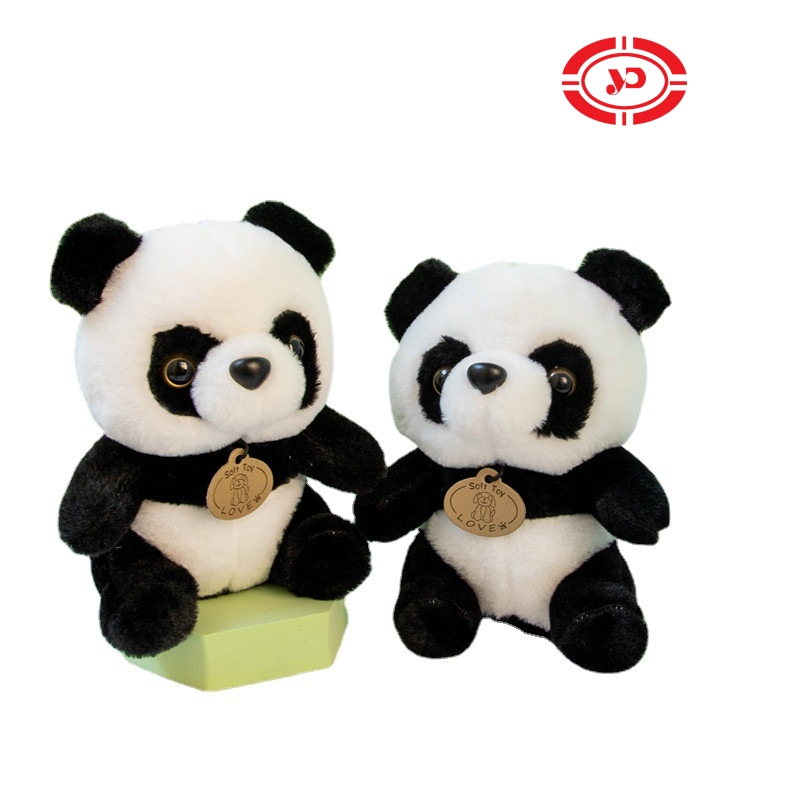 Custom Plush Keychain Stuffed Cartoon Cute Panda Toy Widgets
