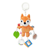 Custom Plush Stuffed Cartoon Fox Cute Baby Hanging Toy Keychain