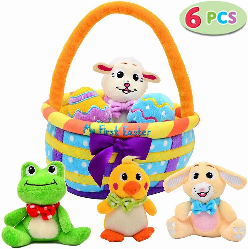 YD-KB051 Easter Bunny Set Plush Animal Mascot Custom Soft Toy Collection