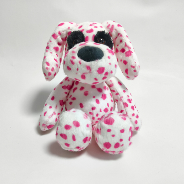 fluffy custom plush ຫມາ mascot da dalmate ອ່ອນຂອງໂຮງງານລ້ຽງສັດຂາຍເຄື່ອງຂອງຂວັນເດັກນ້ອຍທີ່ນັ່ງຂອງຂວັນ Puppy