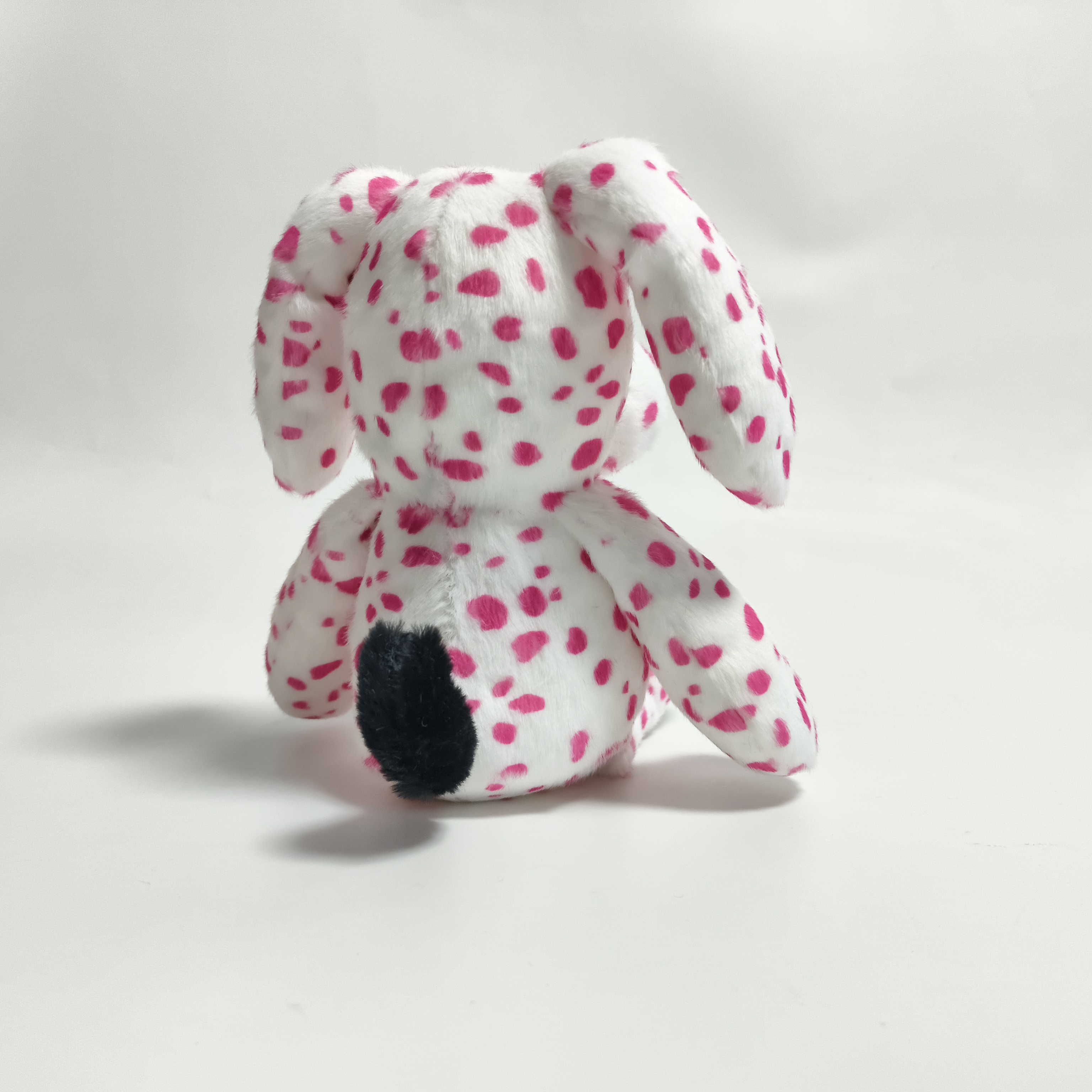 Fluffy Custom Plush Mascot Dalmation Dog Soft Stuffed Animal Factory Wholesale Kids Gift Sitting Puppy Toys