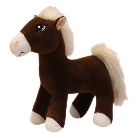 Custom Color Plush Stuffed Soft Animal Horse Toy Doll