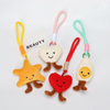 Wholesale Toy Widget Plush Stuffed Soft Love Heart Keyring