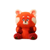 Dark Brown Racoon Plush Soft Stuffed Animal Custom Pillow Gift Toys