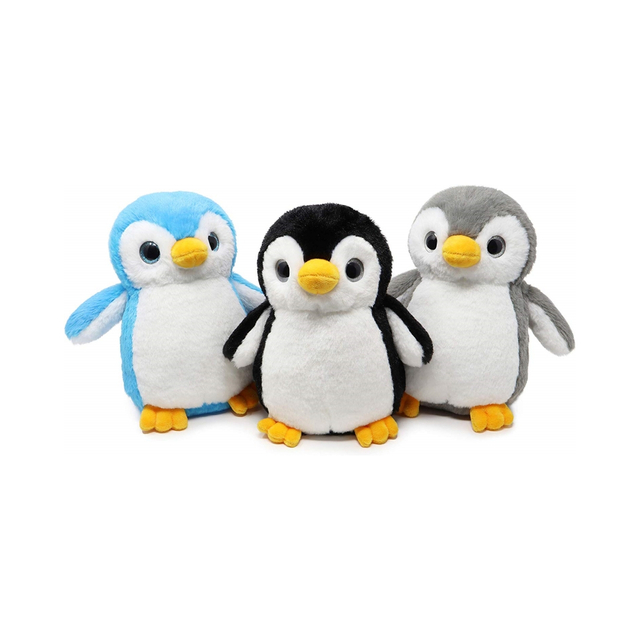 Fluffy Penguin Pplush Stuffed Kids Animal Custom Gift Toys