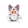 New Arrival Soft Plush Cartoon Animal Stuffed Gift Kids Toys with Hoodie