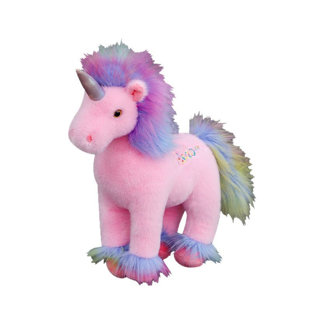 Custom Wholesale Plush Stuffed Cartoon Unicorn Toy Doll
