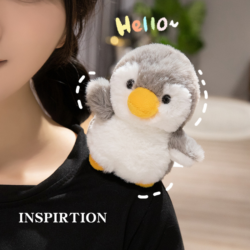 Custom Wholesale Plush Shoulder Magnet Stuffed Cartoon Animal Toy