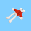 Red Hoody weird doll soft plush stuffed custom children toy