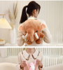Creative Design Plush Stuffed Pink Flamingo Toy Bag Child Backpack