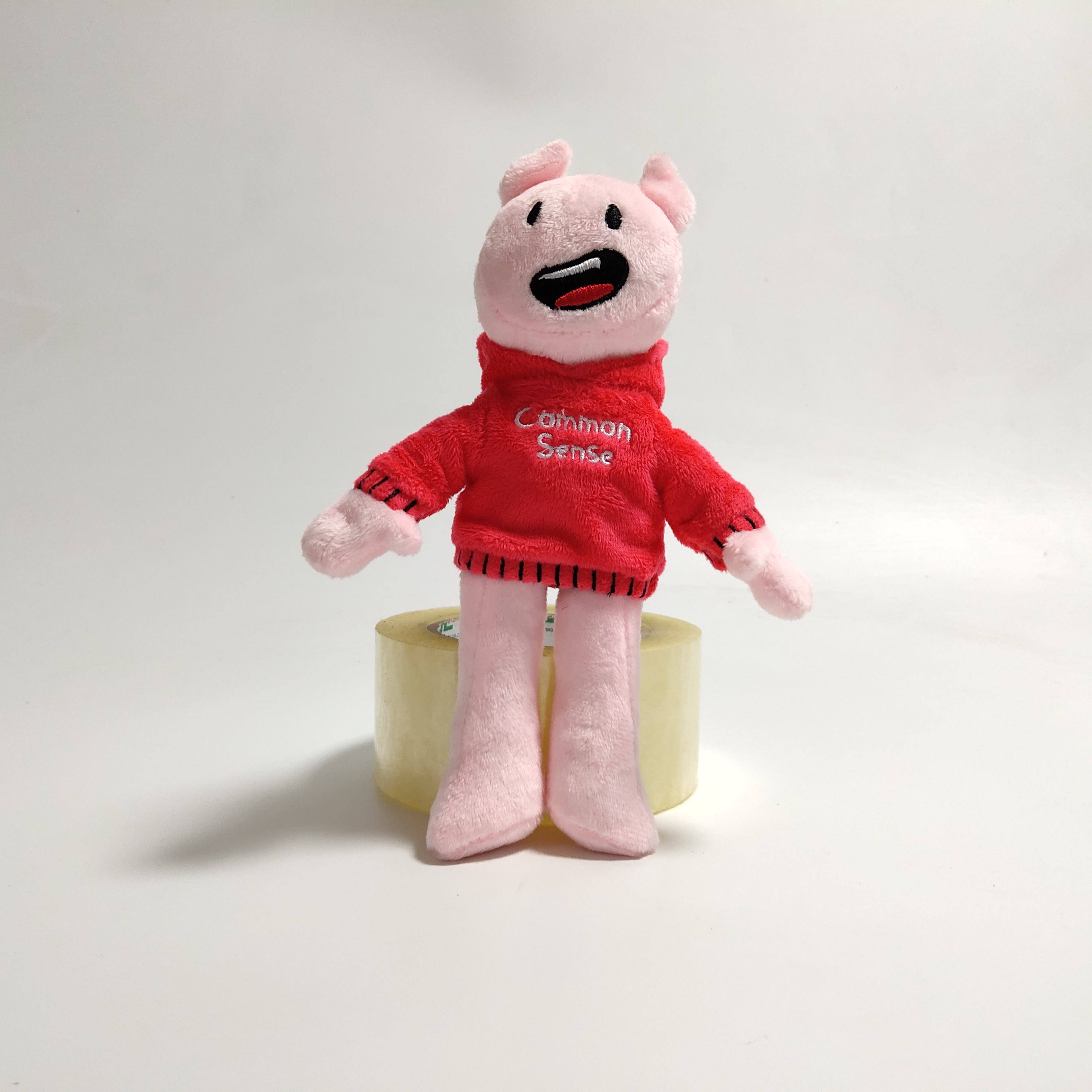 Pink Doll Soft Plush Stuffed Cartoon Figure Video Game Happy Toy
