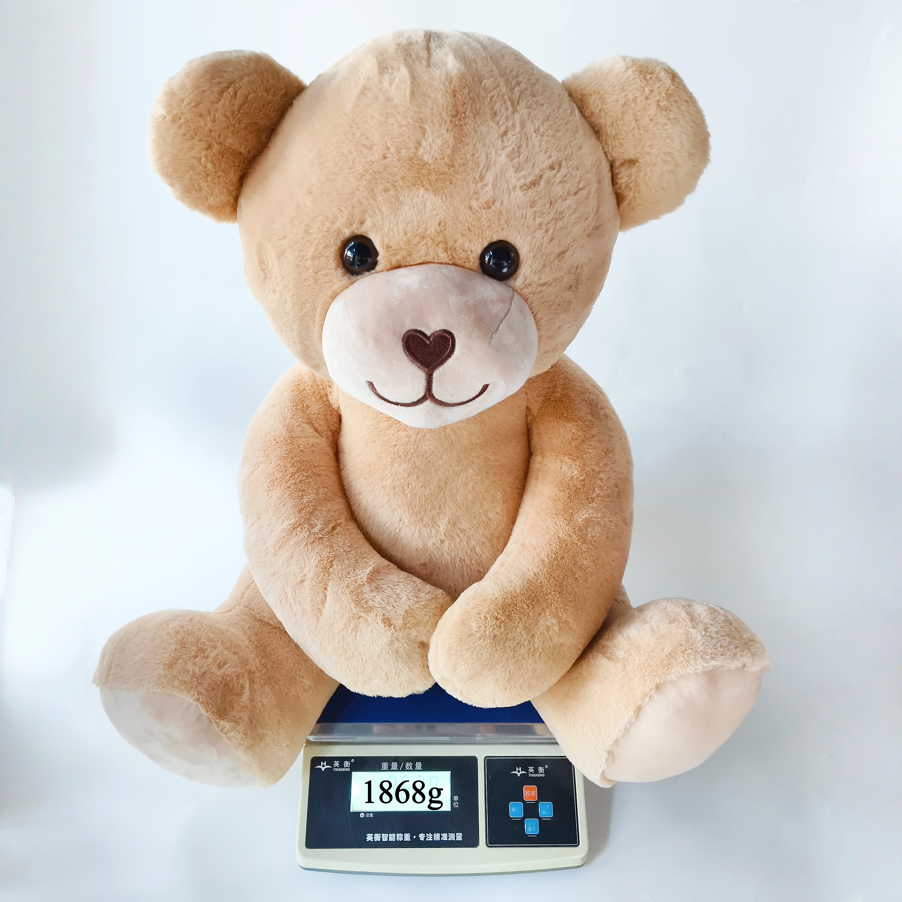 Big Plush Teddy Bear Fluffy Soft Custom Sitting Animal Wholesale Factory Kids Gift Toys