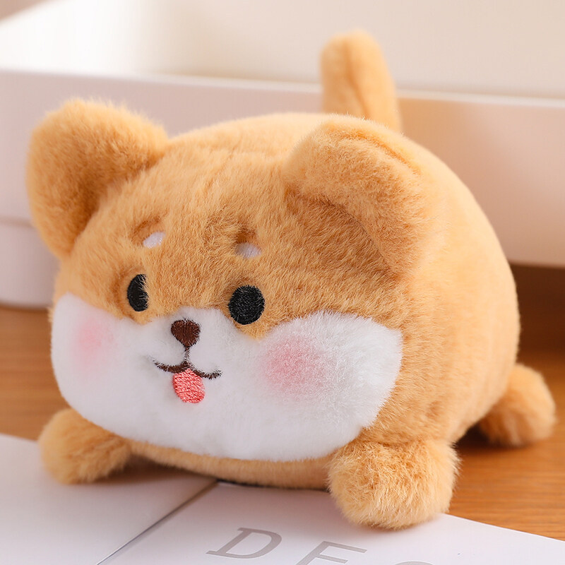Custom Tail Wagging Toy Plush Stuffed Soft Fluffy Animal Cat Doll
