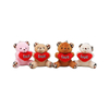 Wholesale Discount Wedding Decoration Plush Stuffed Teddy Bear Toy Keychain