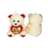 Custom Plush Stuffed Reflective Love Teddy Bear Toy Keychain