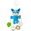 Custom Plush Stuffed Cartoon Fox Cute Baby Hanging Toy Keychain