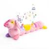 Creative Plush Electric Soft Pink Dog Baby Toy Doll Children Gift