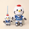 Football League Game Plush Lion Goose Mascot OEM Soft Animal Keychain Gift Toys