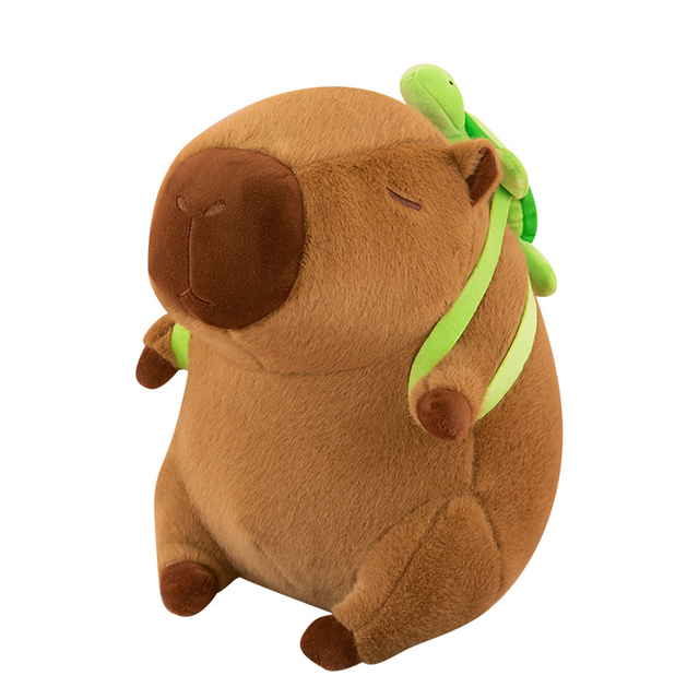 Perna de jucărie de pluș cu pluș cu ridicata personalizată, umplută moale, Capybara