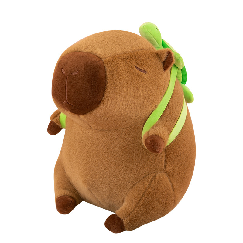 Perna de jucărie de pluș cu pluș cu ridicata personalizată, umplută moale, Capybara