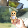 Custom Logo Wholesale Plush Stuffed Furry Cute Lion Toy Keyring