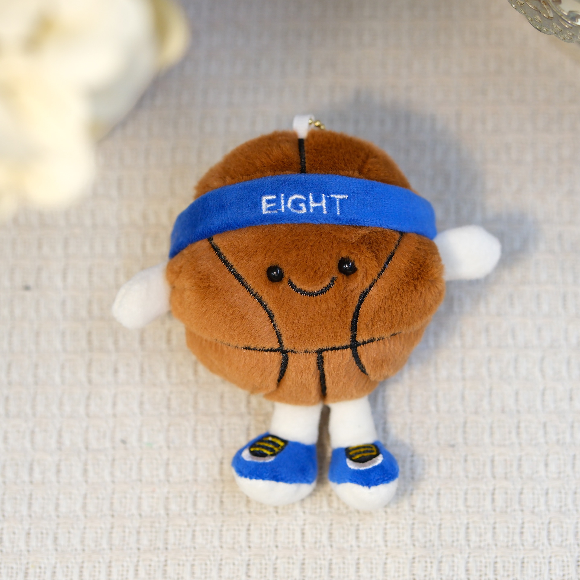 Basketball Plush Keychain Wholesale Stuffed Soft Cartoon Toy Widget