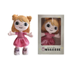 My little pink girl first plush gift mascot factory wholesale OEM soft custom stuffed fairy doll toy