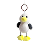 Seagull animal plush soft pendent toy keychain