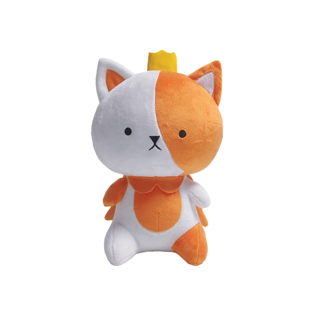 Crown Cat 8inches Plush Sitting Custom Mascot Toy