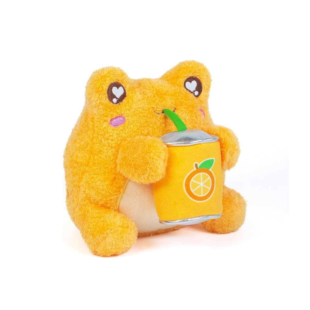 Cute Soft Plush Frog Lime Green Stuffed 6 Inches Coffee Toys