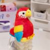 Fuzzy Plush Parrot Soft Animal Bird Stuffed Factory Custom Gift Toys