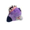 Monster purple weird plush four eyes stuffed animal custom CE gift soft toys