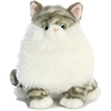 New Design Plush Stuffed Cartoon Sitting Fat Soft Cat Toy Doll