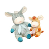 Fuzzy Donkey Soft Plush Custom OEM Kids Gift Sitting Animal Toy